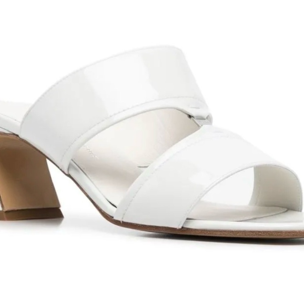 Salvatore Ferragamo White Sandals